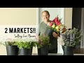 Two Market in One Week!!!  Selling Cut Flowers are the Farmer's Market, Sunshine and Flora