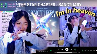 TXT - The Star Chapter: SANCTUARY ALBUM REACTION 🌟 First Listen Party 💿🎉 FULL TWITCH VOD | sillypak