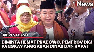 Patuhi Prabowo, Jakarta Pangkas Biaya Rapat dan Perjalanan Dinas Biar Hemat Anggaran | News Flash