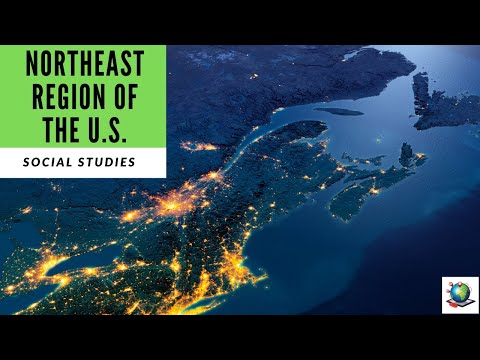 What is the northeast region famous for?