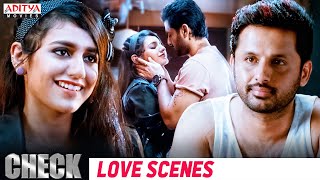 Check Hindi Dubbed Movie Ultimate Love Scenes | Nithiin, Rakul Preet, Priya Varrier | Aditya Movies