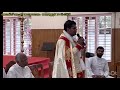 reception to rev. fr. alex mekkanthuruthil mevelloor