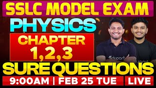 SSLC Public Exam Physics Chapter 1,2,3 Sure Questions