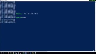 How to get Array size in Powershell