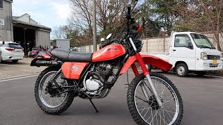 HONDA XL125S 1979年式