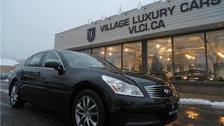 2007 Infinity G35x in review - Village Luxury Cars Toronto