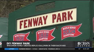 DIY Fenway Park: Wisconsin Family Creates Replica Boston Ballpark In Their Backyard