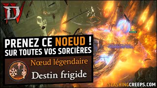 Prenez ABSOLUMENT ce noeud de parangon sur votre Sorcière Diablo 4 !