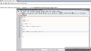 PHP Tutorial 11 Comparison Operators PHP For Beginners
