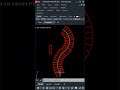 Curve Transform AutoCAD #autocad