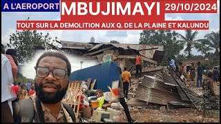 KUETU KUNDELA: TOUT SUR LA DEMOLITION DES QUARTIERS ENVIRONANT L'AEROPORT DE BIPEMA A MBM.