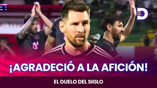 Lionel Messi se despidió de los hondureños en el estadio Olímpico en partido Olimpia vs Inter Miami