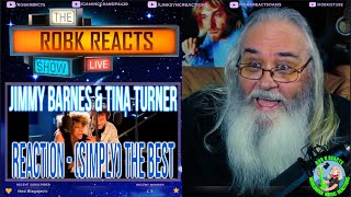 Jimmy Barnes & Tina Turner Reaction - (Simply) The Best - Requested