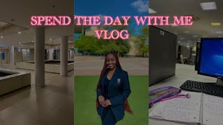 SPEND THE DAY WITH ME🤍| UNI DIARIES 📚🇧🇼| WORK 🤍🦋