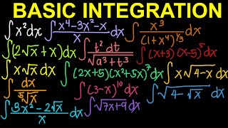 Basic Integration Using Power Formula (Live Stream)