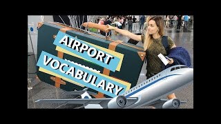 Airport Vocabulary | IMPROVE your English VOCABULARY