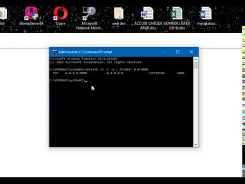 In Windows what can look for port 8080 and try to kill the process it is using through CMD In Windows what can look for port 8080 and try to kill the process it is using through CMD