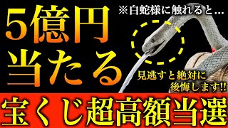 【開運】※見逃すと一生後悔レベル※ なぜか白蛇様をぼ〜っと見るだけで...金運が急上昇し→宝くじで5億円の超高額当選を果たしました｜1分間の瞑想と岩国白蛇神社のご利益で金運アップ【運気を上げる方法】