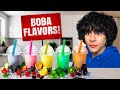 I tried EVERY boba flavor