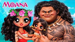 Princess Moana is growing up! 32 crafts