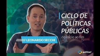CICLO DE POLÍTICAS PÚBLICAS: O que é? | Entrevista Leonardo Secchi Parte 2