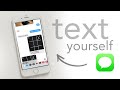 How Do You Text Yourself on iPhone (+ fake conversation)