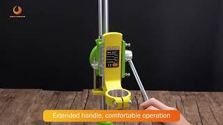 BEAMNOVA Floor Drill Press Stand for Hand Drill Benchtop Industrial Kit Tool Holder 90 Degree Clamp