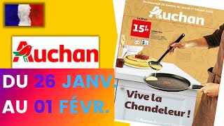catalogue AUCHAN du 26 janvier au 1 février 2022 💛 Arrivage - FRANCE
