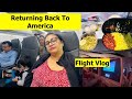 Going Back To USA | Worst Flight Experience | Flight Vlog | Simple Living Wise Thinking