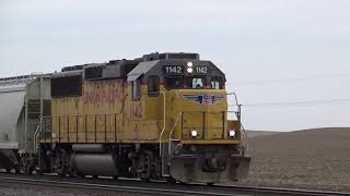 UP Clinton Sub Job #41 empty ethanol and short Z train December 19, 2024