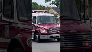 Baltimore County Fire Department Medic 13(Reserve Medic 39) Responding to a Medical 07/27/23