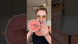 How to make healthy strawberry ice cream in 1 minute🍓4-ingredients summer berry dessert