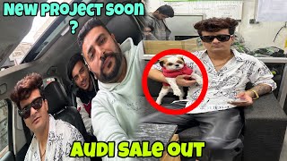 @Motovloggerjannustunts ki Audi sale out🤒Webseries aane wali hai🧐@motokhabry @b6kvlog