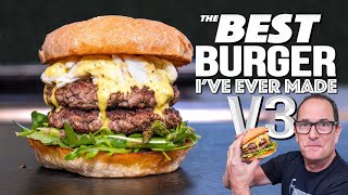 THE BEST BURGER I'VE EVER MADE (V3)... | SAM THE COOKING GUY