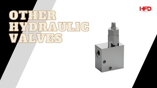 DIRECT ACTING PRESSURE RELIEF VALVE – VMD20 | HFD Hydraulic