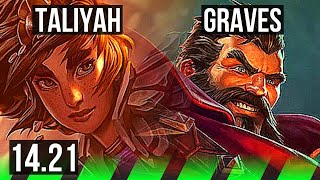 TALIYAH vs GRAVES (JGL) | 2/0/7 | KR Diamond | 14.21