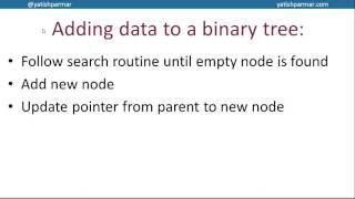Data structures - Trees - A Level Computer Science