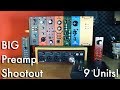 Big Preamp Shootout (9 Units - Heritage, Gap, Warm Audio, Black Lion...)