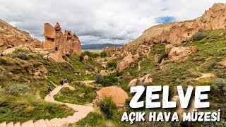 Zelve Açık Hava Müzesi - Zelve Vadisi - Zelve Cappadocia - Zelve Ören Yeri - Kapadokya Gezilecek Yer