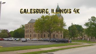 This Town Continues to Shrink: Galesburg, Illinois 4K.