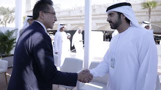 Sheikh Hamdan Fazza Dubai Crown Prince Deputy PM Meets Chairman Of Alibaba Group At WGS 2025