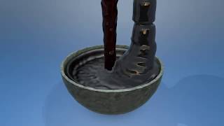 Fluid Simulation With different viscosity Fluids