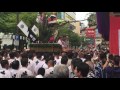 2016年博多祇園山笠『集団山見せ～東流到着』（2016.7.13）