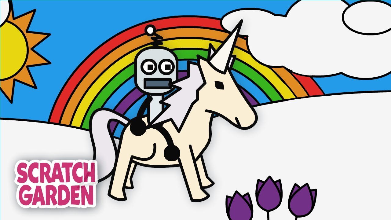 The Colors Song Art Songs Scratch Garden Youtube