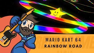Mario Kart 64 - Rainbow Road | Retro Game Remix