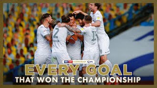 EVERY Leeds United goal that won the Championship title! | 2019/20 season