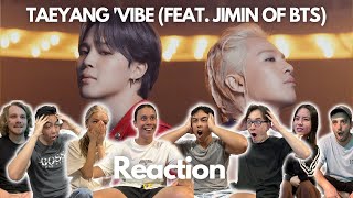 WHAT A DUO FIRST TIME EVER WATCHING TAEYANG VIBE feat Jimin of BTS M V