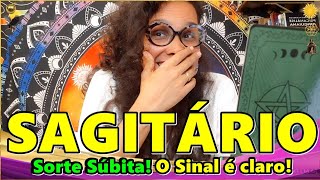 SAGITÁRIO ♐️RECADO URGENTE! VAI ACONTECER A QUALQUER MOMENTO! SORTE INESPERADA! SINAIS! A 2ª CHANCE