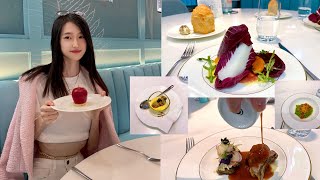 Dreamy Dinner at Tiffany's | The Tiffany Blue Box Cafe at Harrods | Food Review