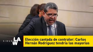 Elección cantada de contralor: Carlos Hernán Rodríguez tendría las mayorías